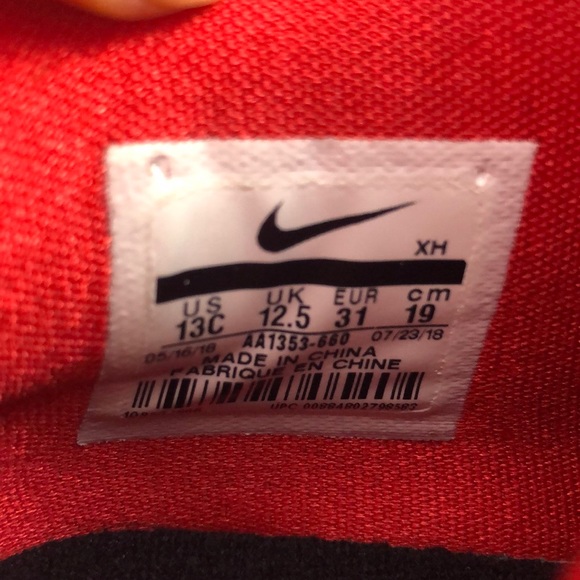 Nike Lebron 12 Soldiers, Size 13C Little Boys, EUC - Picture 7 of 8